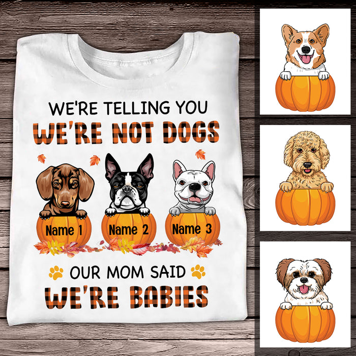 Personalized Fall Dog T Shirt AG73 26O34 1