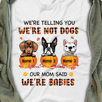 Personalized Fall Dog T Shirt AG73 26O34 thumb 1