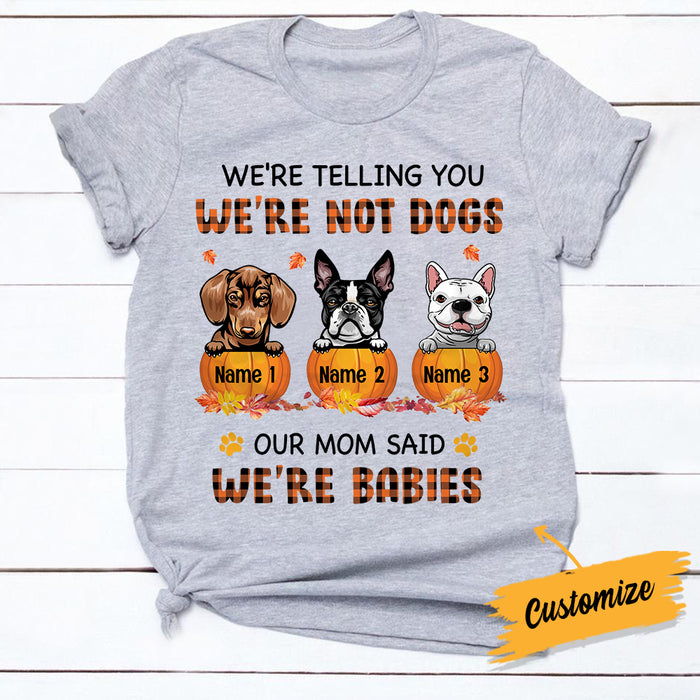 Personalized Fall Dog T Shirt AG73 26O34 1