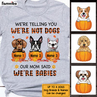 Personalized Fall Dog T Shirt AG73 26O34 thumb 1