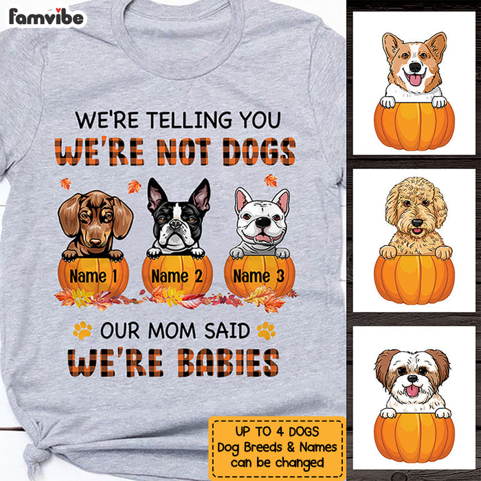 Personalized Fall Dog T Shirt AG73 26O34 1