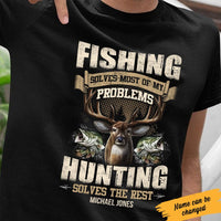 Personalized Fishing And Hunting T Shirt JN121 81O34 thumb 1