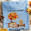 Personalized Dog Fall Halloween T Shirt AG91 30O47 1
