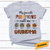 Personalized Fall Halloween Grandma Favorite Pumpkins T Shirt AG1013 24O34 1