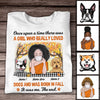 Personalized Dog Mom Fall Halloween T Shirt AG92 30O47 1