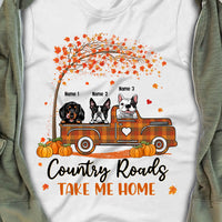 Personalized Dog Fall T Shirt AG103 95O57 thumb 1