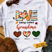 Personalized Mom Grandma Fall Halloween T Shirt AG102 95O58 thumb 1