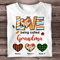 Personalized Mom Grandma Fall Halloween T Shirt AG102 95O58 thumb 1