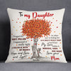 Personalized Fall Halloween Grandma Granddaughter Mom Daughter Pillow AG105 26O53 (Insert Included) 1
