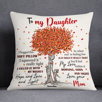 Personalized Fall Halloween Grandma Granddaughter Mom Daughter Pillow AG105 26O53 (Insert Included) thumb 1