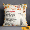 Personalized Mom Grandma Letter Fall Halloween Pillow AG124 95O57 (Insert Included) 1