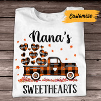 Personalized Grandma Truck Fall T Shirt AG102 81O34 thumb 1