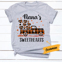 Personalized Grandma Truck Fall T Shirt AG102 81O34 thumb 1