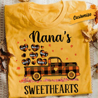 Personalized Grandma Truck Fall T Shirt AG102 81O34 thumb 1