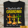 Personalized Grandma Blessed Fall T Shirt AG101 95O47 1