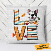 Personalized Dog Mom Fall Pillow AG101 30O58 (Insert Included) thumb 1
