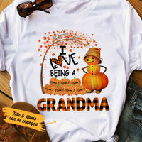 Personalized Grandma Fall T Shirt AG131 22O36 thumb 1