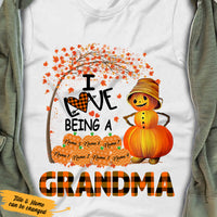 Personalized Grandma Fall T Shirt AG131 22O36 thumb 1