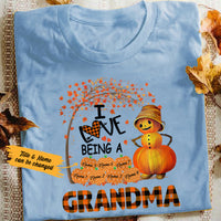 Personalized Grandma Fall T Shirt AG131 22O36 thumb 1