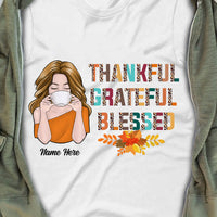 Personalized Thankful Fall T Shirt AG114 30O34 thumb 1