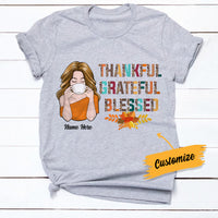 Personalized Thankful Fall T Shirt AG114 30O34 thumb 1