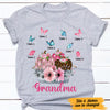 Personalized Fall Halloween Mom Grandma T Shirt AG109 26O47 1