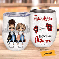 Personalized Friends Long Distance Wine Tumbler AG108 26O58 thumb 1