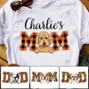 Personalized Fall Halloween Dog Mom Dog Dad T Shirt AG114 24O53 1
