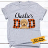 Personalized Fall Halloween Dog Mom Dog Dad T Shirt AG114 24O53 1