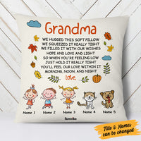 Personalized Fall Grandma Pillow AG107 26O58 (Insert Included) thumb 1