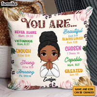Personalized I Am Daughter Affirmation Pillow 30940 thumb 1