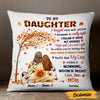 Personalized Granddaughter Fall Pillow AG124 95O47 (Insert Included) 1