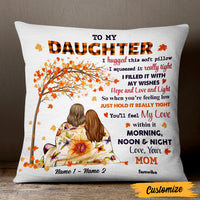 Personalized Granddaughter Fall Pillow AG124 95O47 (Insert Included) thumb 1