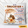 Personalized Granddaughter Fall Pillow AG124 95O47 (Insert Included) 1