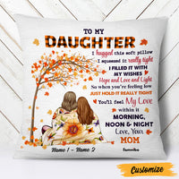 Personalized Granddaughter Fall Pillow AG124 95O47 (Insert Included) thumb 1