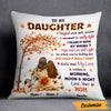 Personalized Granddaughter Fall Pillow AG124 95O47 (Insert Included) 1