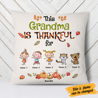 Personalized Fall Grandma Pillow AG112 26O58 (Insert Included) thumb 1