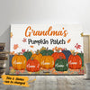 Personalized Grandma Fall Halloween Pumpkin Patch Poster AG111 81O36 1