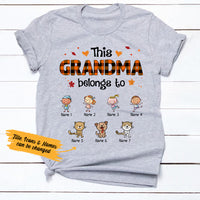 Personalized Fall Grandma T Shirt AG111 26O36 thumb 1