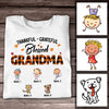 Personalized Mom Grandma Fall Halloween T Shirt AG111 95O36 1