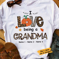 Personalized Grandma Fall T Shirt AG121 22O58 thumb 1