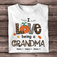 Personalized Grandma Fall T Shirt AG121 22O58 thumb 1