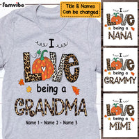 Personalized Grandma Fall T Shirt AG121 22O58 thumb 1