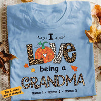 Personalized Grandma Fall T Shirt AG121 22O58 thumb 1
