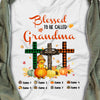 Personalized Grandma Fall Halloween Blessed T Shirt AG121 81O47 1