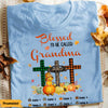 Personalized Grandma Fall Halloween Blessed T Shirt AG121 81O47 1