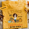Personalized Teacher Pumpkin Fall T Shirt AG122 81O57 1