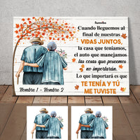Personalized Couple Fall Spanish Poster AG121 30O34 thumb 1