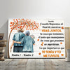 Personalized Couple Fall Spanish Poster AG121 30O34 1
