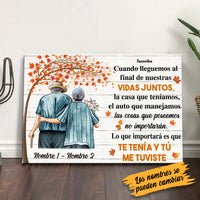 Personalized Couple Fall Spanish Poster AG121 30O34 thumb 1